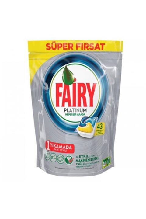 Fairy Platinum Tablet Limon 43'lü 4'lü Sn-08001090107565