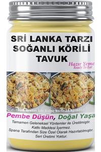 SPANA Sri Lanka Tarzı Soğanlı Körili Tavuk Ev Yapımı Katkısız 330gr