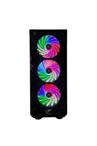 Razador Rainbow Fanlı 4*120 Mm Gaming Boş Bilgisayar Kasası (PSU HARİÇ)