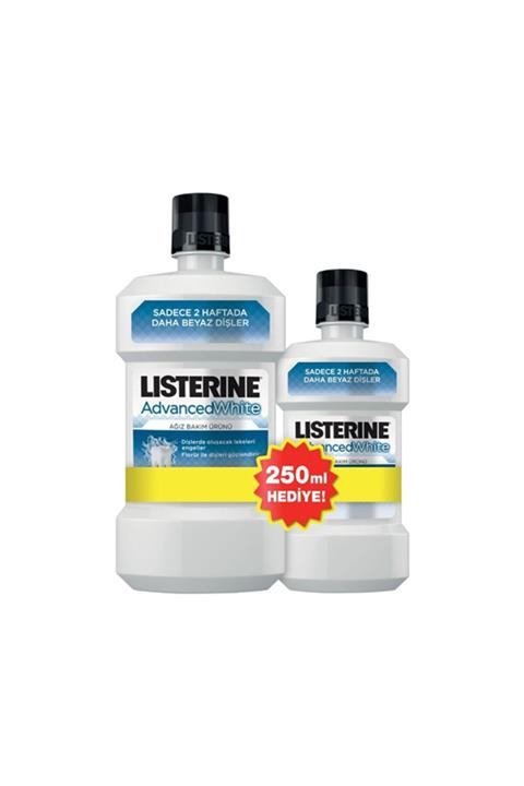 Listerine Advanced White 500 ml + 250 ml Set