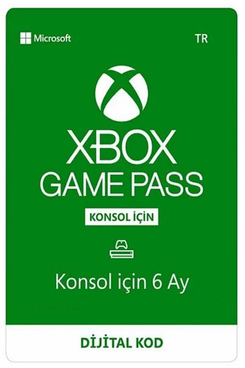 MICROSOFT Xbox Game Pass TR 6 Aylık (Konsol)