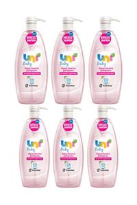 Uni Baby Kolay Tarama Bebek Şampuanı 6 lı Ekonomik Paket - 700 ml