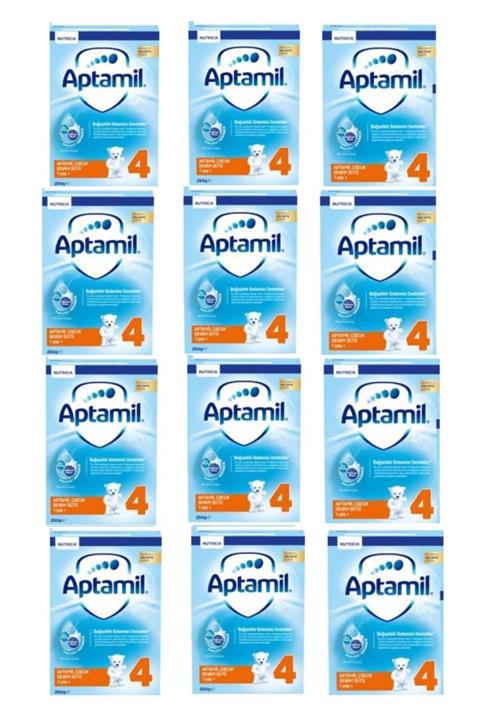 Aptamil 4 Devam Sütü 250 gr 12 Adet