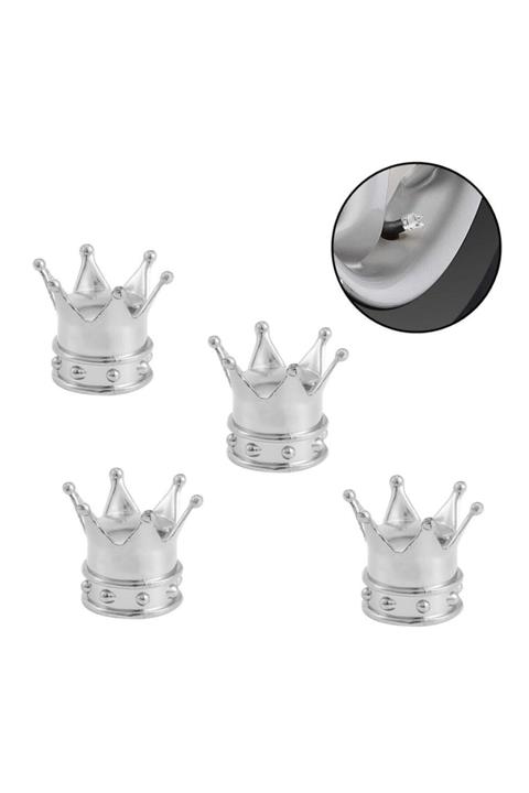 Carmind Kral Tacı Sibop Kapağı Gümüş Gri