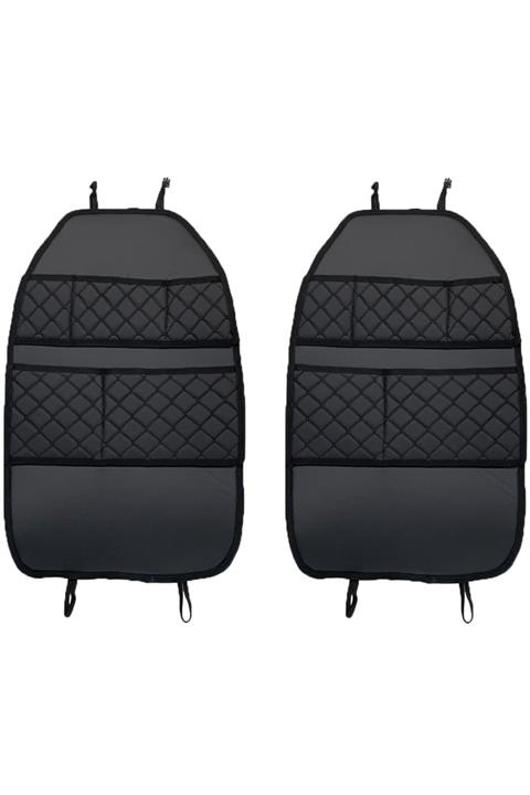 caraks Hyundai I30 2012-2016 Arası Oto Koltuk Arkası Organizer Suni Deri 2 Adet 020