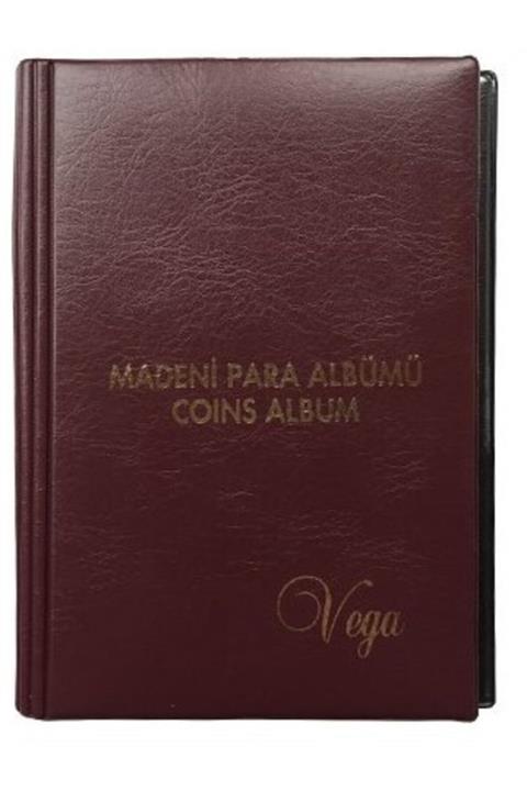 Gökçe Koleksiyon Madeni Para Albümü (bordo Küçük)