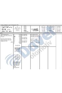 Parçafoni Pıston + Segman 050 76mm Megane Iıı Scenıc 1.5dcı 16v 110hp Euro5