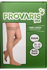 PROVARİS PLUS Dizüstü Ccl2 Burnu Kapalı Varis Çorabı No:4 Ten Rengi