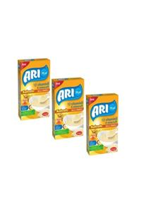 ARI Mama 12 Vitaminli 6 Mineralli Sütlü Ballı Irmikli Pirinçli Kahvaltı 250gr (3'lü Paket)