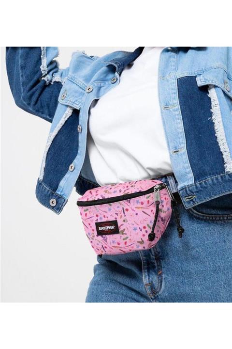 Eastpak Springer Herbs Pink Bel Çantası Pembe Ek074k44