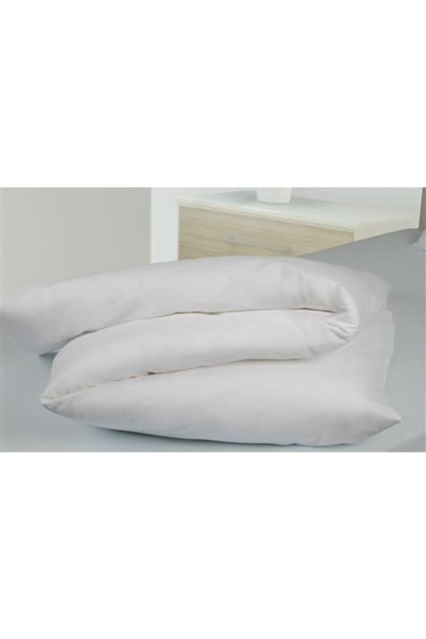 CARETEX Fullcover Antialerjik,sıvı Geçirmez,fermuarlı Yorgan Koruyucu Kılıf Beyaz 200x220