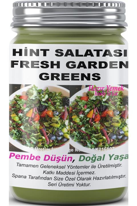 SPANA Hint Salatası Fresh Garden Greens Ev Yapımı Katkısız 330gr
