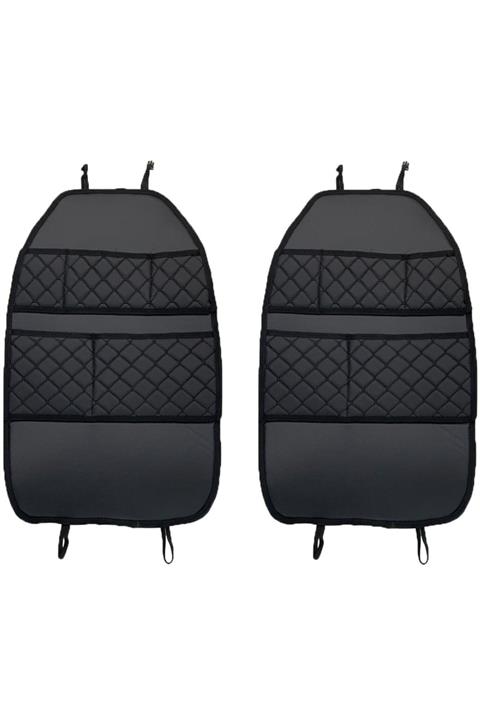 caraks Hyundai I20 2012-2014 Arası Oto Koltuk Arkası Organizer Suni Deri 2 Adet 020