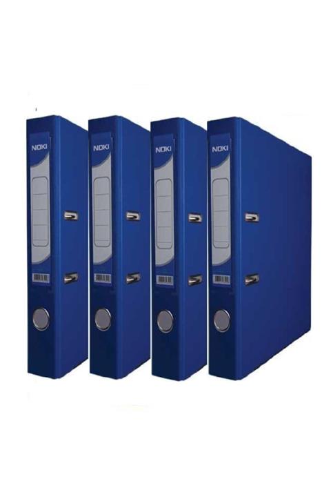 Noki Büro Klasör Mavi Dar Mavi Büro Klasörü Halkalı 4 Adet