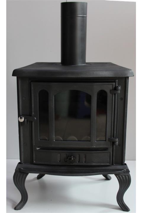 dorello Model Döküm Şömine 3 Camlı Soba Odun Sobası Mf110 Model Mf86