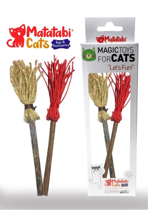 matatabi kedileri Matatabi Cats Süpürge 2 Li