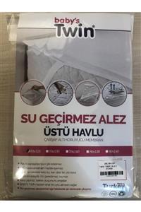 BABY'S TWİN T9001 Bebek Su Geçirmez Havlu Alez (60x120)