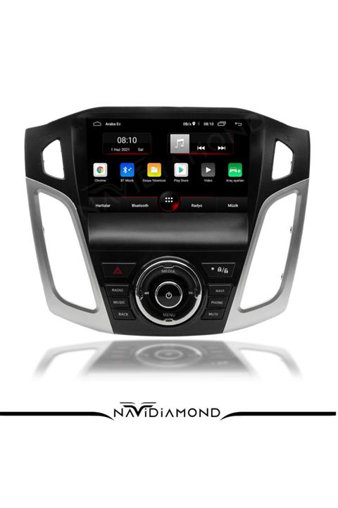 NAVİDİAMOND Ford Focus 3 2 Gb Ram 16 Gb Hafıza Android 9.1 Multımedia Navigasyon Teyp Uyumlu