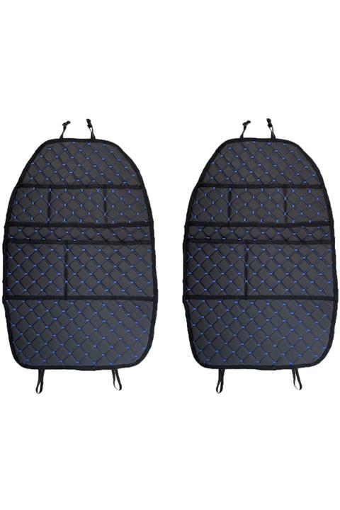 caraks Hyundai I20 Hb 2015 - 2019 Arası Oto Koltuk Arkası Organizer Suni Deri 2 Adet 018