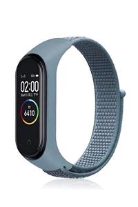 PUFWİN Xiaomi Mi Band 3 Ve 4 Uyumlu Hasır Örgü Kordon