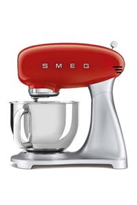 SMEG Retro Kırmızı 800 Watt 4.8 Litre Stand Mikser Smf02rdeu