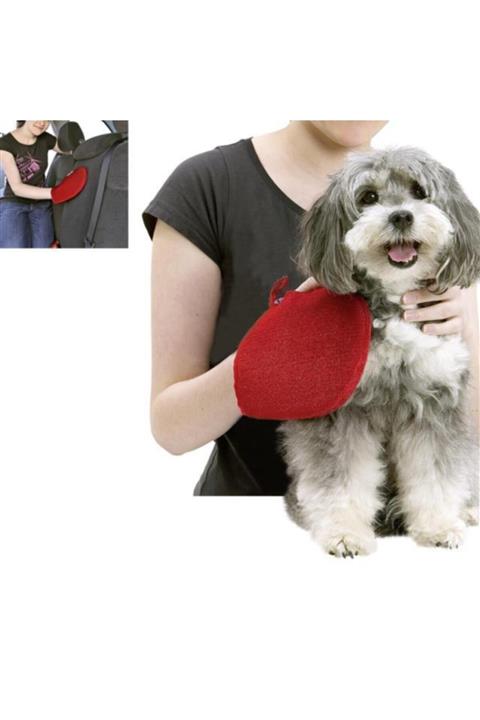 See Me Karlıe Tüy Toplayıcı Eldiven 24x16 Cm Kırmızı