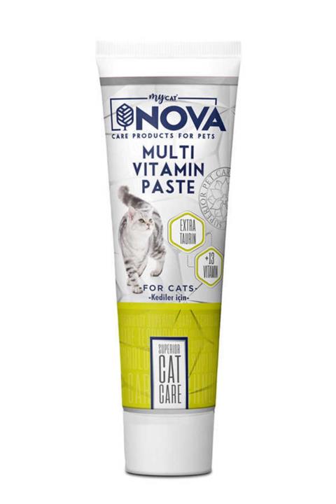 Nova Kediler Için Multivitamin Paste 100gr