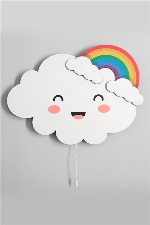 instababyrooms Gökkuşaklı Bulut Aydınlatma