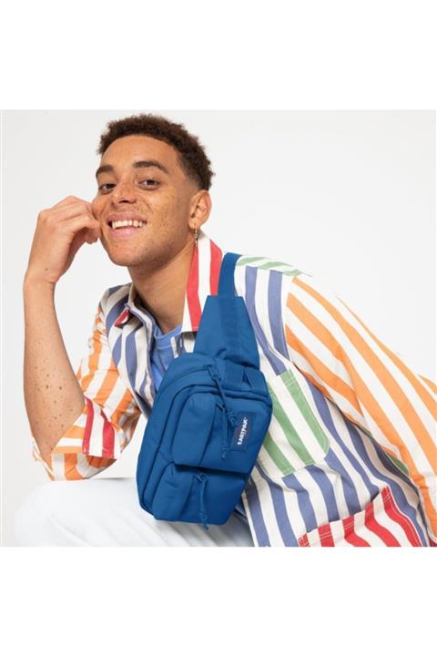 Eastpak Bumbag Double Mysty Blue Mavi Çiftli Bel Çantası Ek0a5b82k24