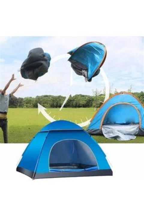 Albitmesin Otomatik Havada Açılan Çadır 4 Kişilik