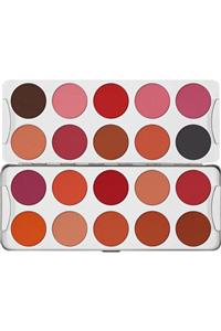 Kryolan 20li Allık Paleti Blusher Palette 20 Colors 20 Renk 05198 Matt