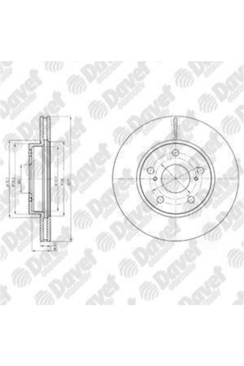 Parçafoni Fren Dıskı On 5d 275mm Aurıs 07-