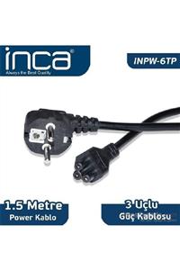 Inca Inpw-6tp 1.5 Mt Notebook Power Kablosu (yonca)