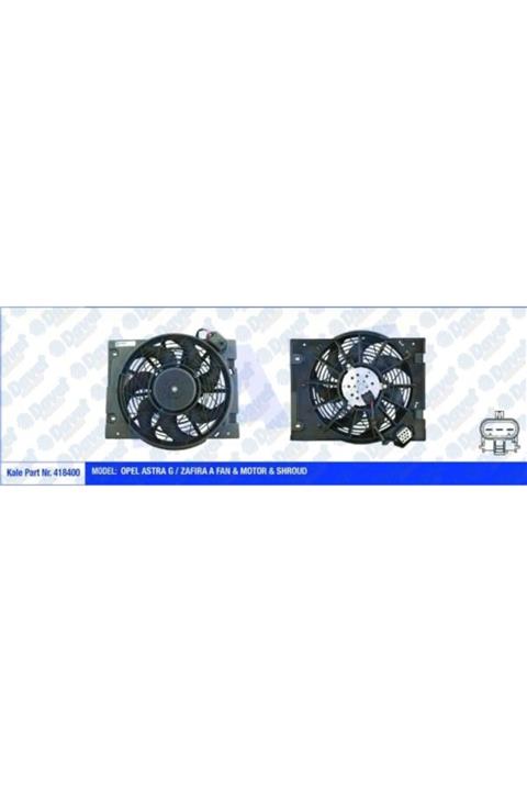Parçafoni Fan Motoru Opel Astra g / Zafıra a 160w 295mm Fan-motor-davlumbaz