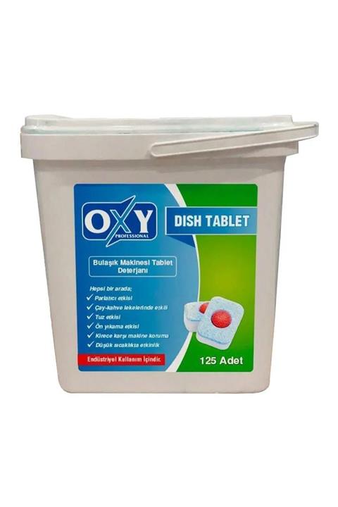 Oxy Bulaşık Makina Tablet Deterjan 125li Kutu