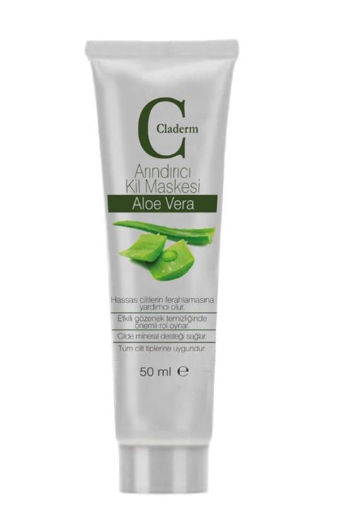 Claderm Aloe Vera Kil Maskesi 50 ml