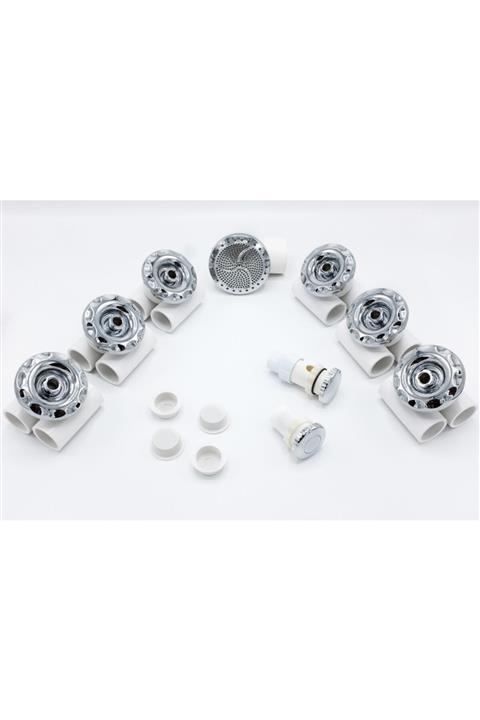 AQUACAN Jakuzi Doğa 6 lı Jet Kit Set