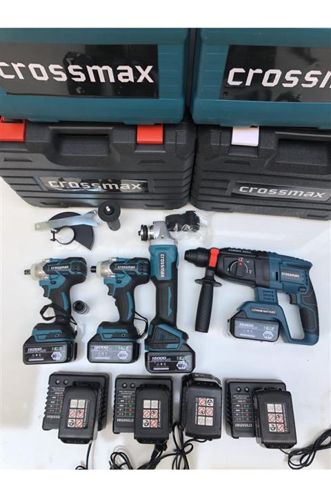 crossmax 4 Lü Şarjlı Set