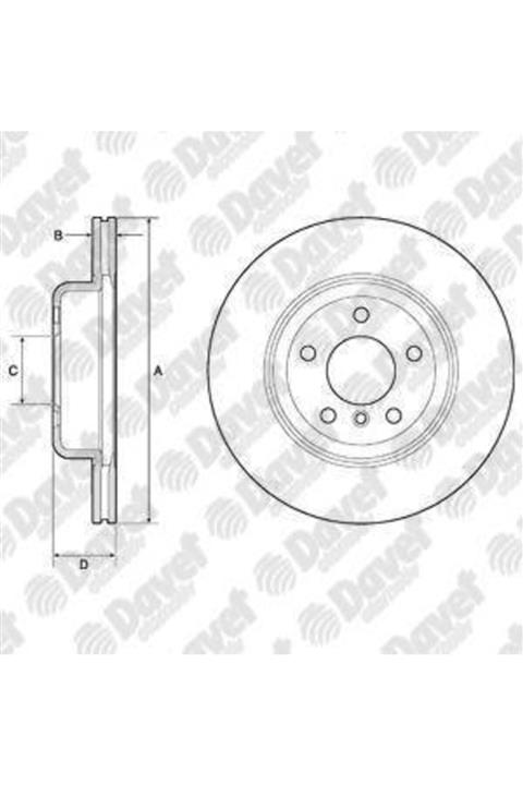 Parçafoni Fren Dıskı On 5d 330mm F10 F11 10-