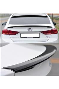 Universal Hyundai Elantra Bagaj Üstü Spoiler Yapışık Abs Plastik 2017-2018