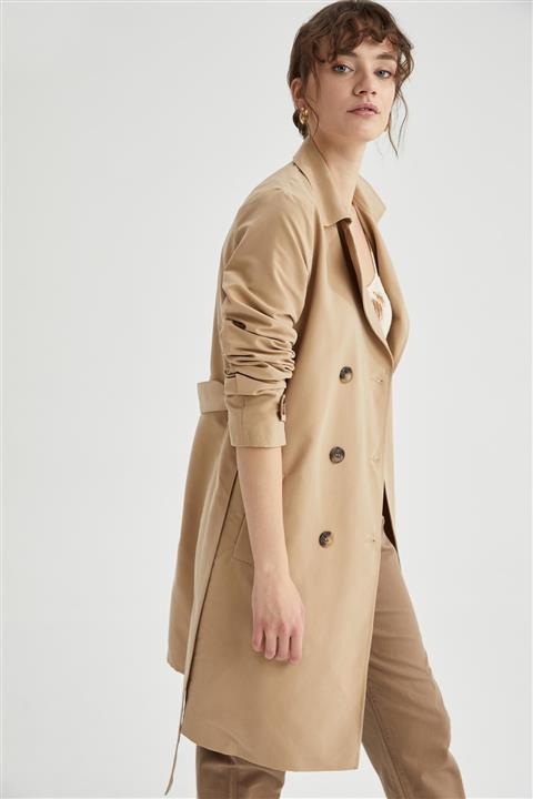 DeFacto Kadın Kuşaklı Trençkot S1739AZ21SP