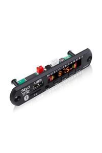 SONREYON Oto 12v Bluetooth Decoder Board Usb Tf Fm Radio Mp3 Wma Player