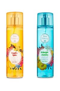 Bee Beauty Midnight Jasmine + Vanilla Spice Vücut Spreyi 200 Ml (2'li Set)