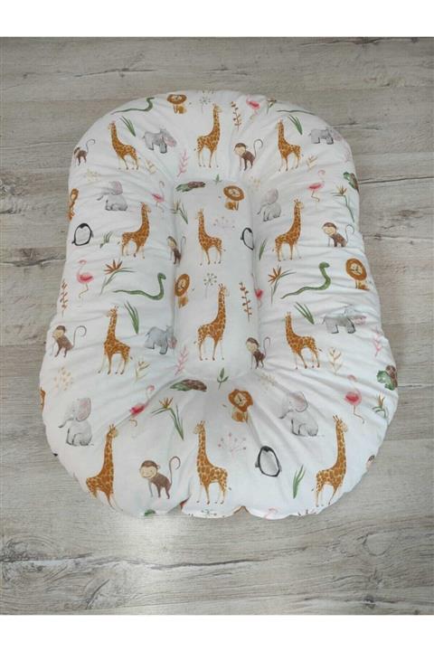 BABYNEST SEPETi Zoo Desen Puffy Babynest