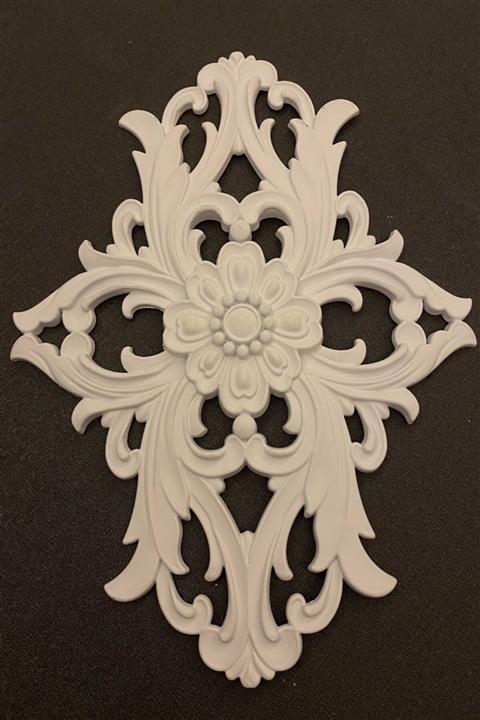 Decomanya Dekoratif Boyanabilir Motif Duvar Süsü 29*39 Cm