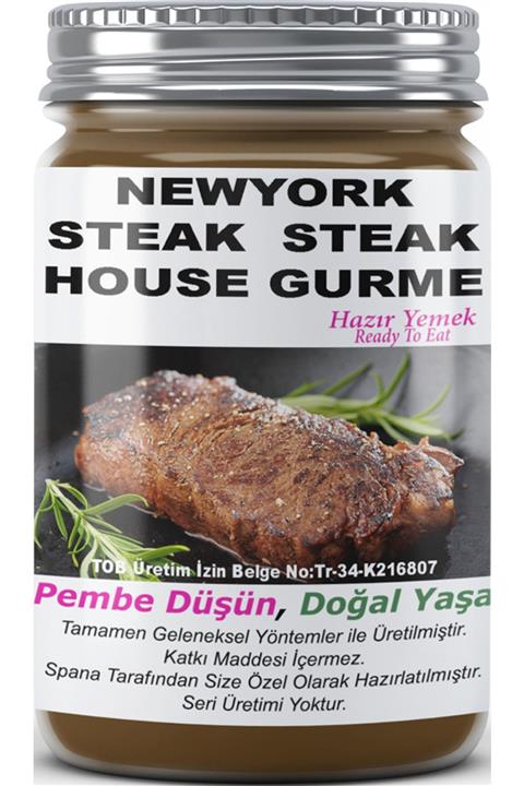 SPANA Newyork Steak Steak House Gurme Ev Yapımı Katkısız 330gr