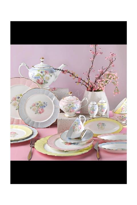 Aryıldız Kahvaltı Seti 30 Parça Bone Porselen Ar51025
