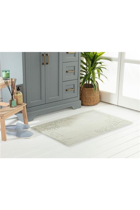 Madame Coco Orlena Ayak Havlusu - Mint Yeşili - 50x80 Cm