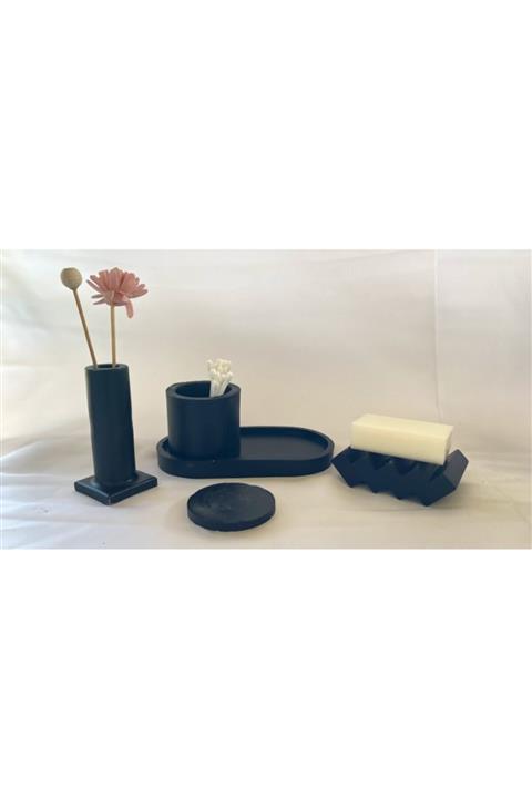 Orange Atelier Dekoratif Banyo Seti