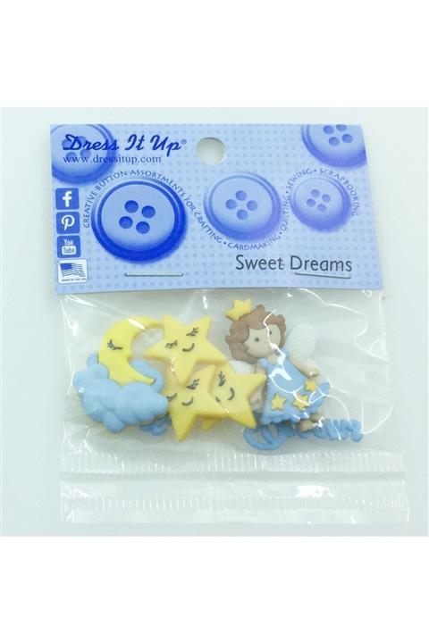 Dress it Up Figür Düğme Seti Sweetdreams